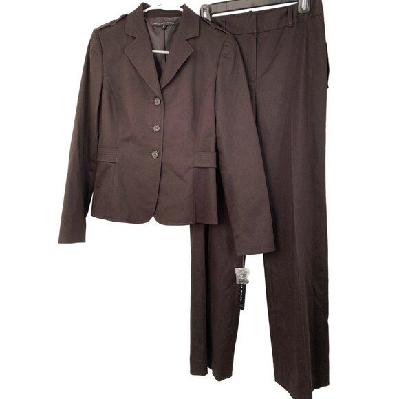 Isabella DeMarco Flare Power Suit NWT 2-Piece Size 2 & 4 Cotton Stretch 7530 - Picture 9 of 14